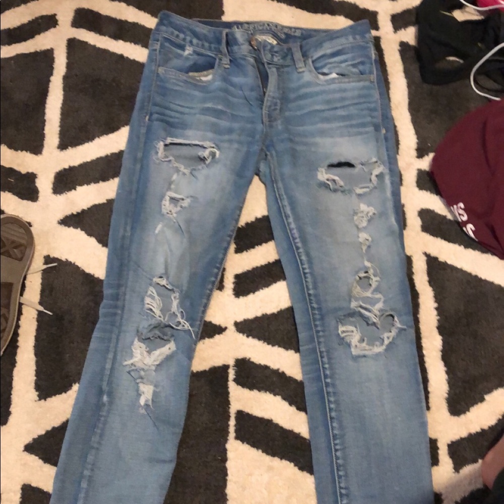 American Eagle Ripped Jeans